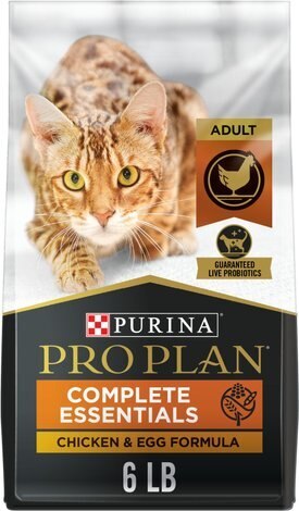 Purina Pro Plan Adult Chicken & Egg Formula Grain-Free Dry Cat Food
