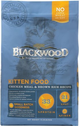 Blackwood Chicken Meal & Rice Recipe Kitten Formula Dry Cat Food