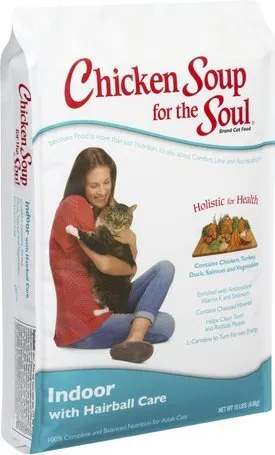 Chicken Soup for the Soul Indoor with Hairball Care Dry Cat Food
