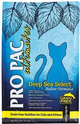 Pro Pac Ultimates Deep Sea Select Whitefish Grain-Free Indoor Dry Cat Food