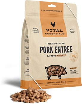 Vital Essentials Freeze-Dried Raw Pork Entree Cat Food